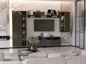 Модульная гостиная Оливия Графит Софт в Советском - sovetskij.mebel-tymen.ru | фото