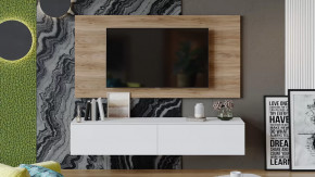 Модульная гостиная «Порто» Яблоня Беллуно, Белый софт в Советском - sovetskij.mebel-tymen.ru | фото