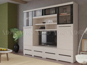 Модульная гостиная Эколь Сандал светлый в Советском - sovetskij.mebel-tymen.ru | фото