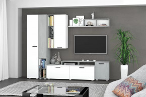 Модульная гостиная Эльза Бетонный Камень в Советском - sovetskij.mebel-tymen.ru | фото