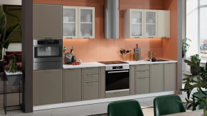 Модульная кухня «Белладжио» Белый, Софт панакота, Софт капучино в Советском - sovetskij.mebel-tymen.ru | фото