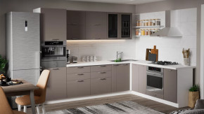 Модульная кухня «Габриэлла» Белый/Муссон в Советском - sovetskij.mebel-tymen.ru | фото