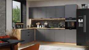 Модульная кухня «Гренада» Дуб Крафт золотой, Холст Вулкан в Советском - sovetskij.mebel-tymen.ru | фото