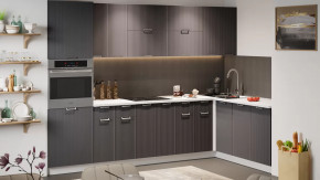 Модульная кухня «Кимберли» Белый, Муссон в Советском - sovetskij.mebel-tymen.ru | фото