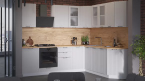 Модульная кухня «Кимберли» Белый, Сноу в Советском - sovetskij.mebel-tymen.ru | фото