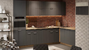 Модульная кухня «Кимберли» Дуб Крафт золотой, Титан в Советском - sovetskij.mebel-tymen.ru | фото