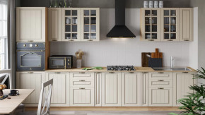 Модульная кухня «Лина» Дуб крафт золотой/Крем в Советском - sovetskij.mebel-tymen.ru | фото