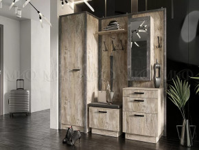 Модульная прихожая Амели Дуб Юкон, Бетон темный в Советском - sovetskij.mebel-tymen.ru | фото