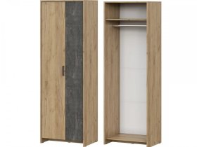 Шкаф двухстворчатый МСП-1 в Советском - sovetskij.mebel-tymen.ru | фото