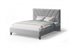 Мягкая кровать Аделия, 1200*2000 мм, серый в Советском - sovetskij.mebel-tymen.ru | фото