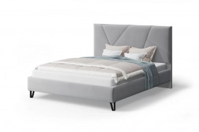 Мягкая кровать Мила, 1400*2000 мм, серый в Советском - sovetskij.mebel-tymen.ru | фото