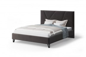 Мягкая кровать Мила, 1600*2000 мм, кофе в Советском - sovetskij.mebel-tymen.ru | фото