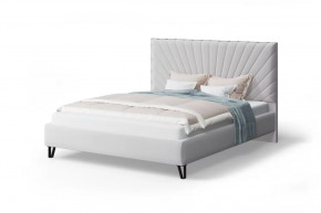 Мягкая кровать Сильвия, 1200*2000 мм, серо-бежевый в Советском - sovetskij.mebel-tymen.ru | фото