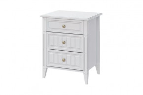 Мэгги Тумба прикроватная 3 ящика Белый в Советском - sovetskij.mebel-tymen.ru | фото