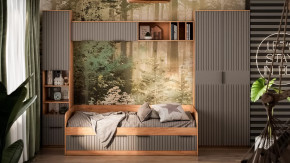 Набор детской мебели «Хилтон» №1 Дуб Крафт золотой, Графит матовый в Советском - sovetskij.mebel-tymen.ru | фото