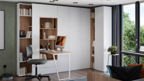 Набор детской мебели «Порто» №5 Белый Жемчуг, Яблоня Беллуно, Белый софт в Советском - sovetskij.mebel-tymen.ru | фото