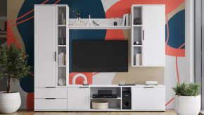 Набор мебели для гостиной «Агата» №2 Белый в Советском - sovetskij.mebel-tymen.ru | фото