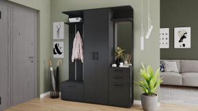 Набор мебели для прихожей «Витра» Тип 2 Антрацит в Советском - sovetskij.mebel-tymen.ru | фото