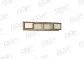 Надстройка с дверцами МС Верона для молодежи ЛДСП в Советском - sovetskij.mebel-tymen.ru | фото