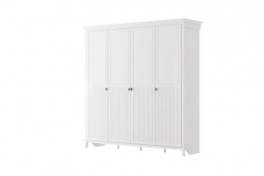 Никеа Шкаф распашной для одежды ШР-4 Белый в Советском - sovetskij.mebel-tymen.ru | фото