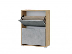 Обувница Домино Бетон в Советском - sovetskij.mebel-tymen.ru | фото