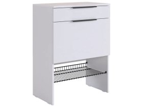 Обувница Баско белое дерево/белое дерево в Советском - sovetskij.mebel-tymen.ru | фото