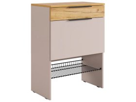 Обувница Баско кашемир/дуб крафт золотой в Советском - sovetskij.mebel-tymen.ru | фото