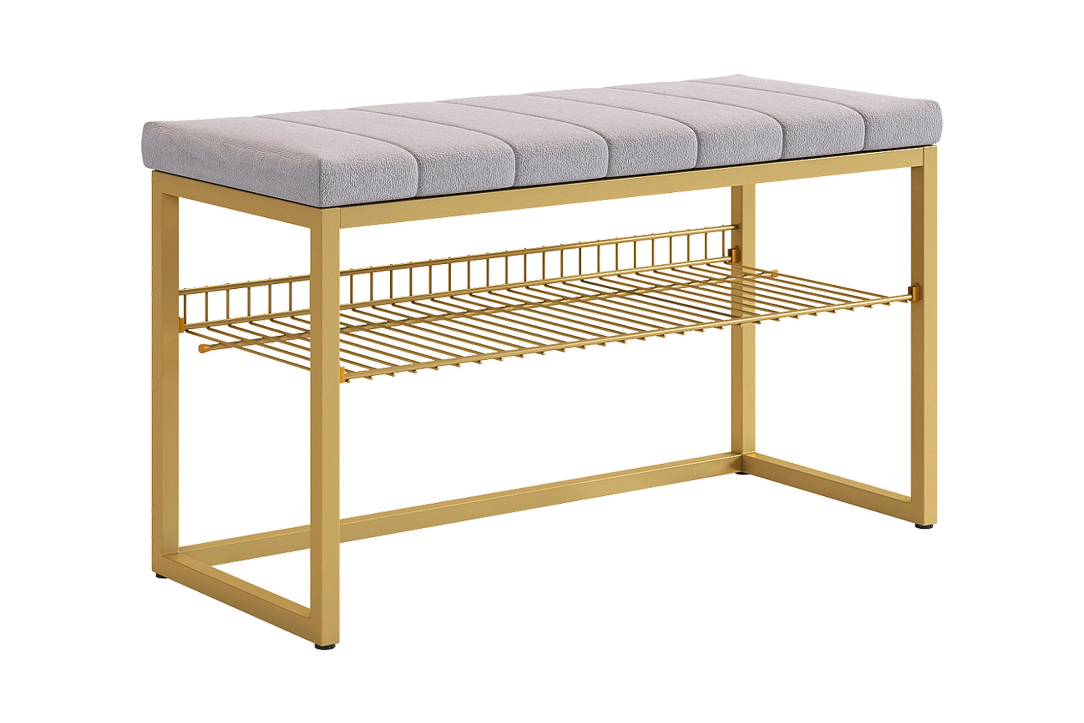 Обувница Классная 2 золото/оникс (велюр) в Советском - sovetskij.mebel-tymen.ru | фото