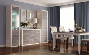 ОКТАВА ГОСТИНАЯ №ДКХ-2 (1С2Я, 2С4Я, пенал 1В1С) дуб клабхаус серый в Советском - sovetskij.mebel-tymen.ru | фото