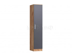 Пенал Мартина ЛДСП Графит, Дуб крафт в Советском - sovetskij.mebel-tymen.ru | фото