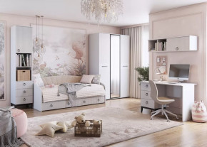 Подростковая Шарлиз, набор №1, белое сияние/белый снег софт в Советском - sovetskij.mebel-tymen.ru | фото