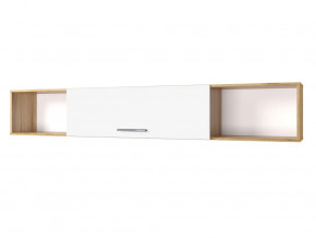 Полка 2032 Ненси Крафт золотой-белый в Советском - sovetskij.mebel-tymen.ru | фото