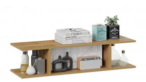 Полка настенная «Хилтон» (1100) Дуб Крафт золотой в Советском - sovetskij.mebel-tymen.ru | фото