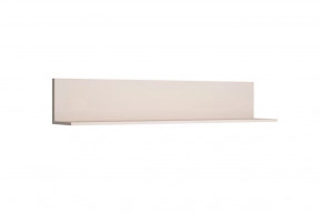 Полка навесная "Капри" Сатин/Сатин в Советском - sovetskij.mebel-tymen.ru | фото