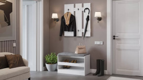 Прихожая «Агата» №1 Белый в Советском - sovetskij.mebel-tymen.ru | фото