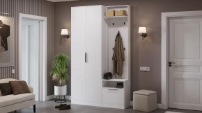 Прихожая «Агата» №2 Белый в Советском - sovetskij.mebel-tymen.ru | фото