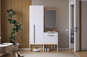 Прихожая Баско К8 белое дерево в Советском - sovetskij.mebel-tymen.ru | фото