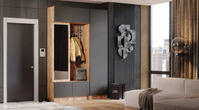 Прихожая Бавария Дуб вотан/графит в Советском - sovetskij.mebel-tymen.ru | фото