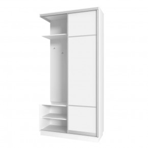 Прихожая-купе 03L.8 Белый FIX НК-мебель в Советском - sovetskij.mebel-tymen.ru | фото