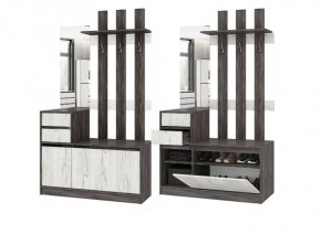 Прихожая Милана Секция-14 Ясень анкор/Дуб эльза в Советском - sovetskij.mebel-tymen.ru | фото