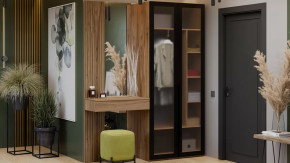 Прихожая «Порто» № 6 Яблоня Беллуно, Графит софт в Советском - sovetskij.mebel-tymen.ru | фото