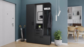 Прихожая «Витра» №5 Антрацит в Советском - sovetskij.mebel-tymen.ru | фото