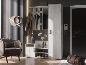 Прихожая Визит Дуб Крафт Белый в Советском - sovetskij.mebel-tymen.ru | фото