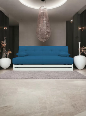 Прямой диван манго 1 Савана Деним/Планки белые в Советском - sovetskij.mebel-tymen.ru | фото