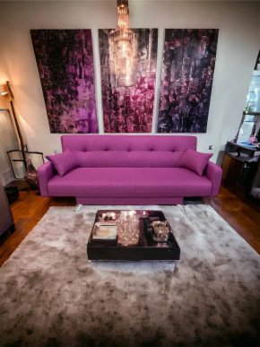 Прямой диван с подлокотниками манго 3 Савана Берри в Советском - sovetskij.mebel-tymen.ru | фото