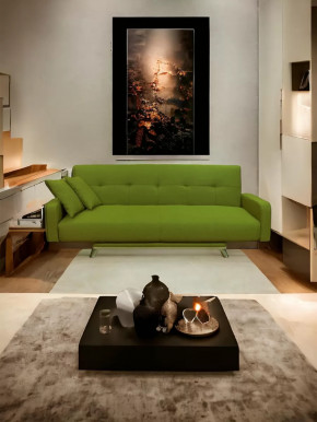 Прямой диван с подлокотниками манго 3 Савана Грин в Советском - sovetskij.mebel-tymen.ru | фото