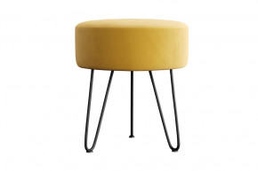 Пуф Берг Велюр Ультра Мустард в Советском - sovetskij.mebel-tymen.ru | фото