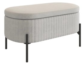 Пуф Винни галька (велюр) в Советском - sovetskij.mebel-tymen.ru | фото