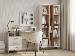 Рабочая зона Лайт-Asti Белый-Крафт золотой в Советском - sovetskij.mebel-tymen.ru | фото