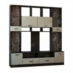 САБИНА СМ-2000 Стенка (ш2000*г520*в2200мм), ЛДСП венге/дуб белфорт в Советском - sovetskij.mebel-tymen.ru | фото